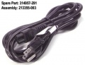 Hewlett Packard Mains Power Lead - 314957-291 Power Cable Ac Pwr-jp
